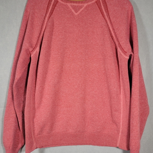 Tommy Bahama Other - Tommy Bahama Crew Neck Sweater Cotton/Cashmir Blend In Tangerine Size M